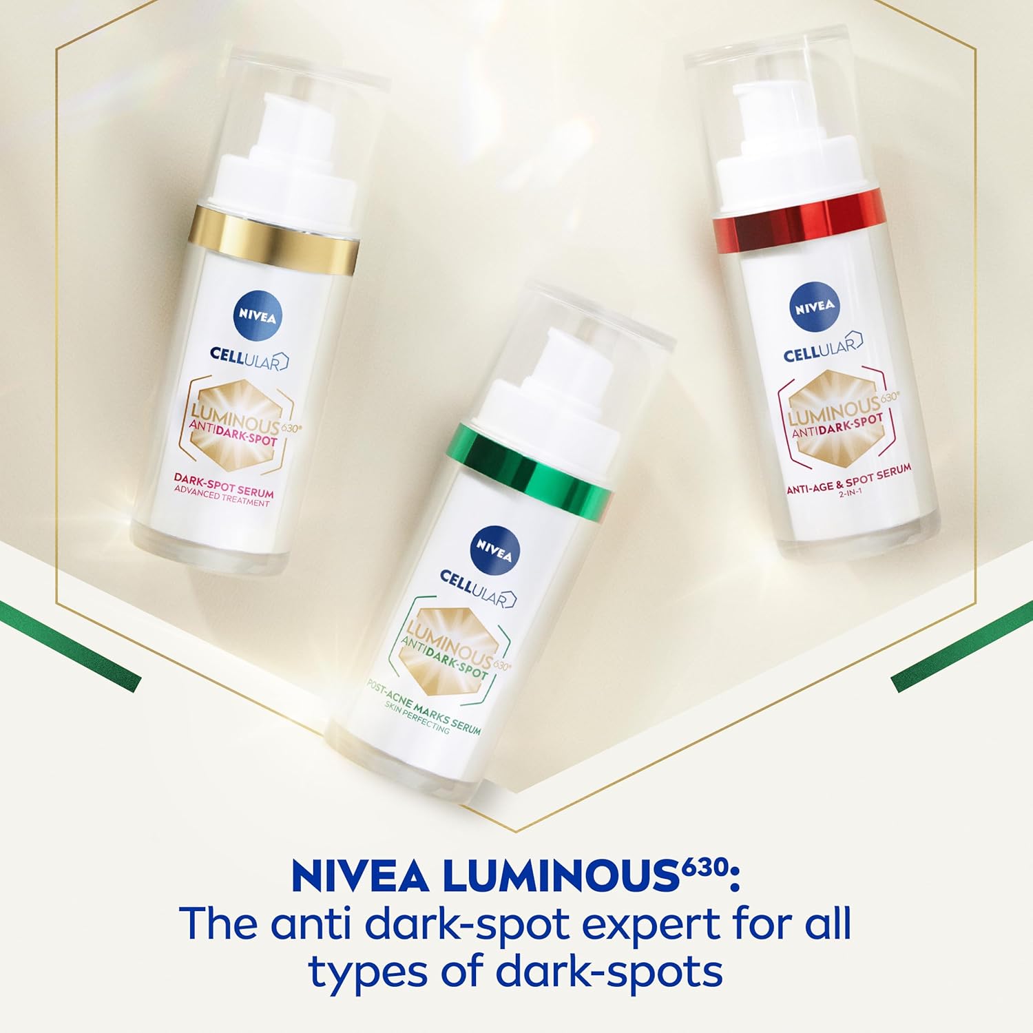 NIVEA Luminous 630 Anti-Age & Dark-Spot Serum (30ml), Facial Serum Reduces 10 Years of Accumulated Age Spots, Face Serum for Even, Strengthened, Younger-Looking Skin-5