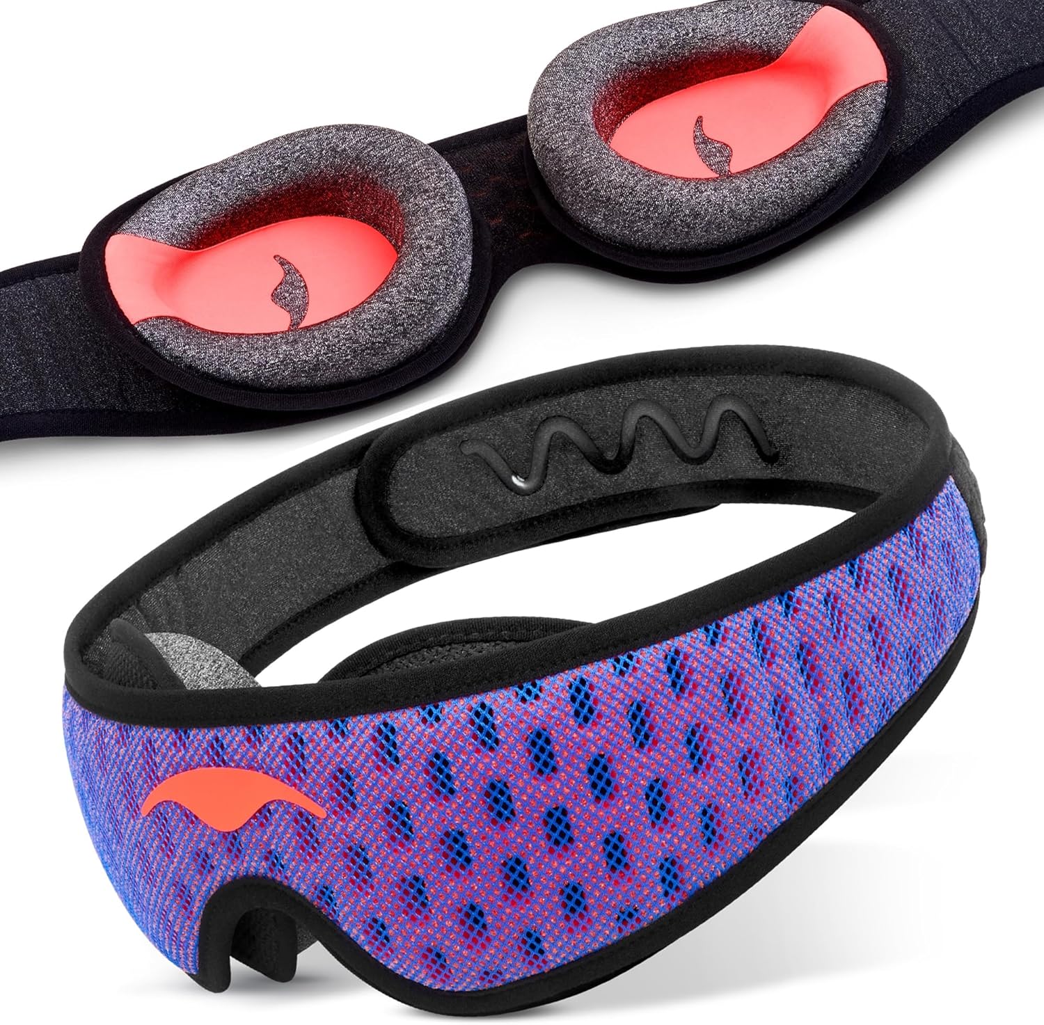 Manta Pro Sleep Mask - 100% Light Blocking Sleep Mask for Side Sleepers, Breathable and Comfortable for Sleep/Travel/Nap/Shift Work-0