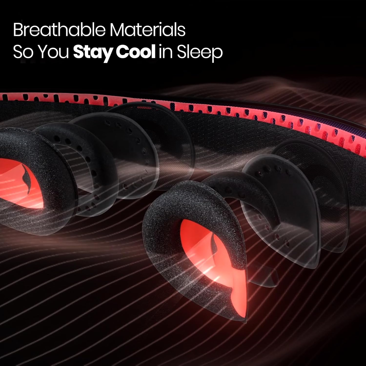 Manta Pro Sleep Mask - 100% Light Blocking Sleep Mask for Side Sleepers, Breathable and Comfortable for Sleep/Travel/Nap/Shift Work-3