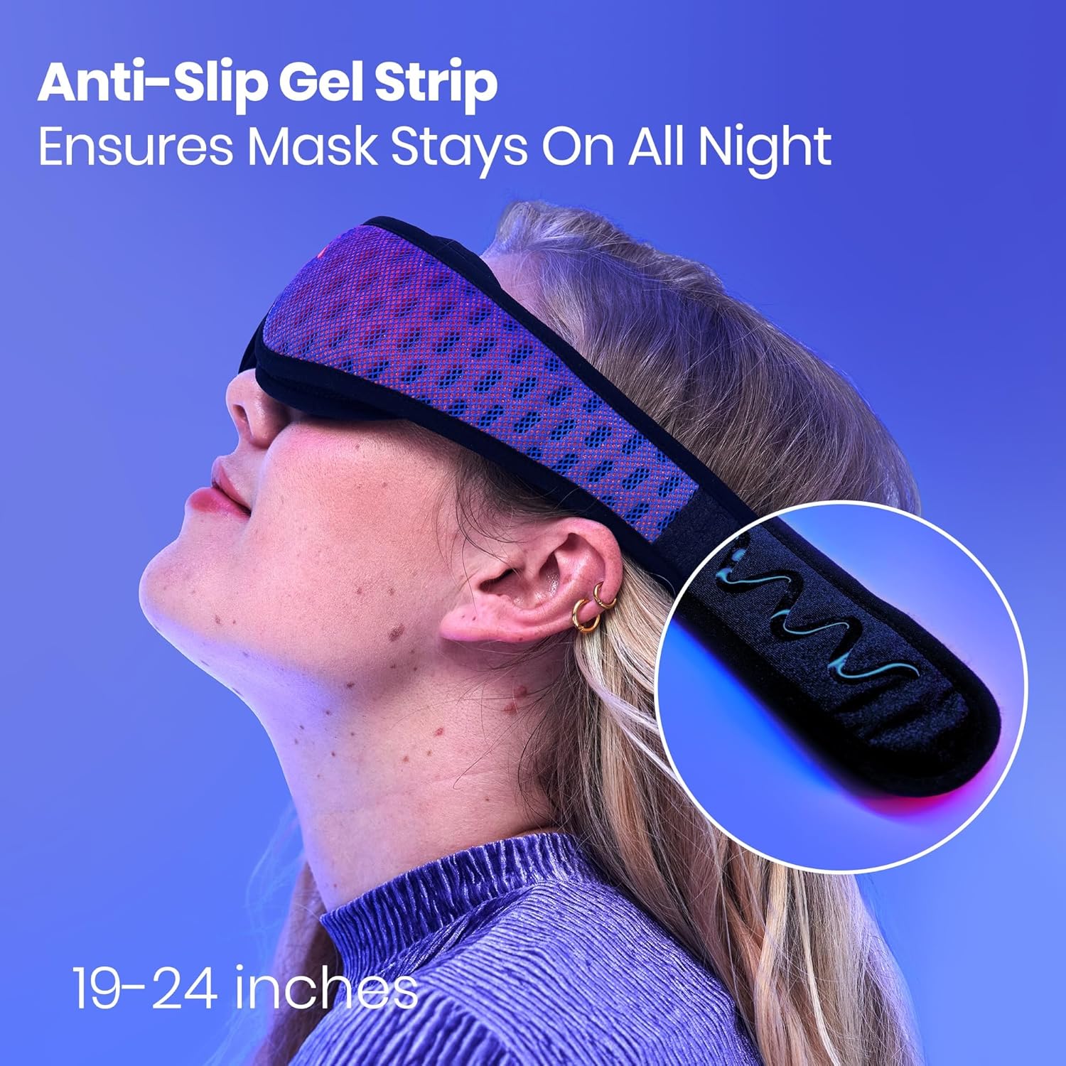 Manta Pro Sleep Mask - 100% Light Blocking Sleep Mask for Side Sleepers, Breathable and Comfortable for Sleep/Travel/Nap/Shift Work-4