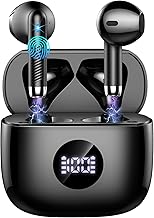 Wireless Earbuds, Bluetooth 5.3 Headphones in Ear with 4 ENC Noise Cancelling Mic, Bluetooth Earbuds 40H Playtime, 2024 HiFi Stereo Deep Bass Wireless Earphones, IP7 Waterproof, USB-C Fast Charge