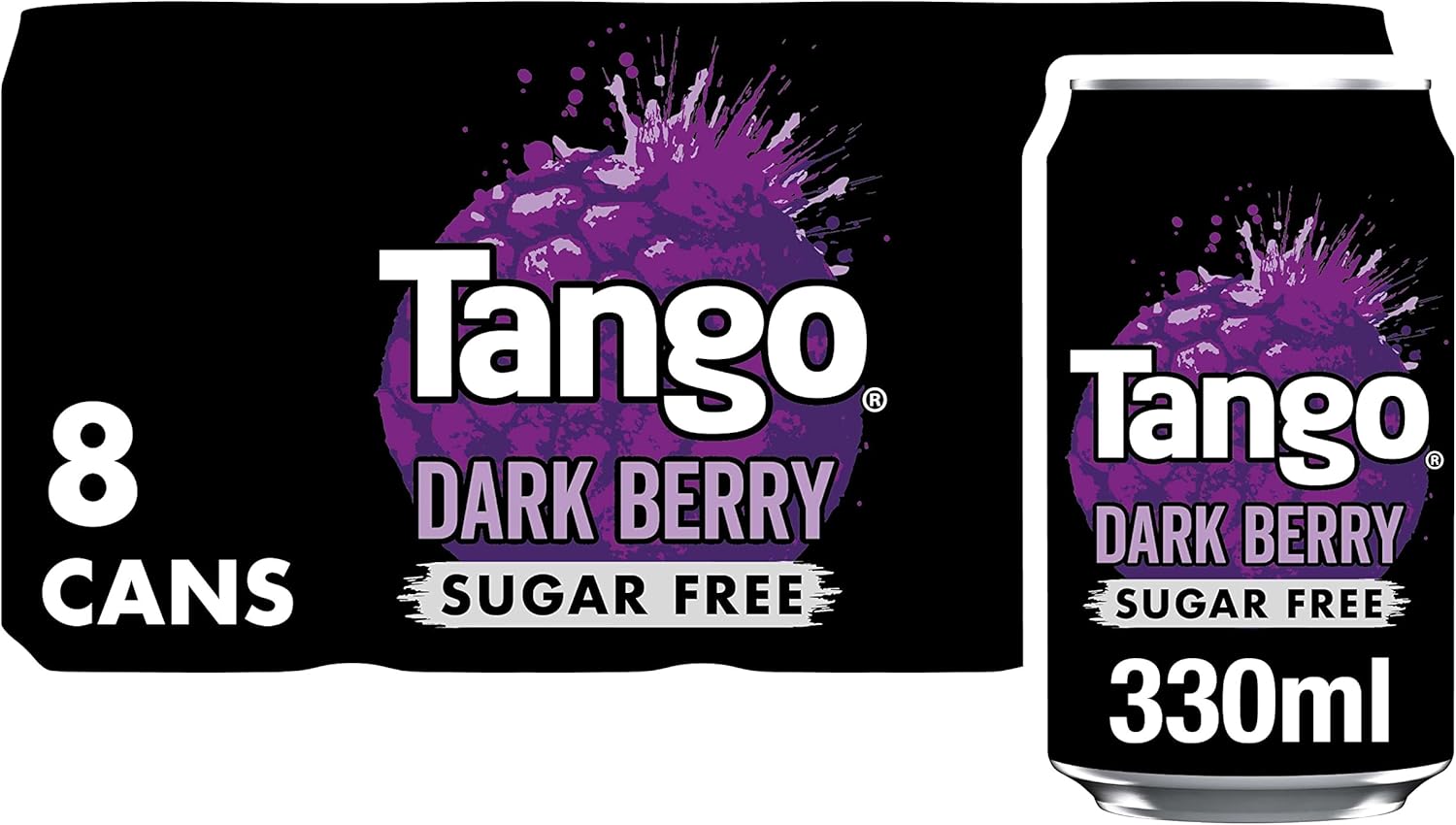 Tango Dark Berry, sugar free, 8 x 330ml-0