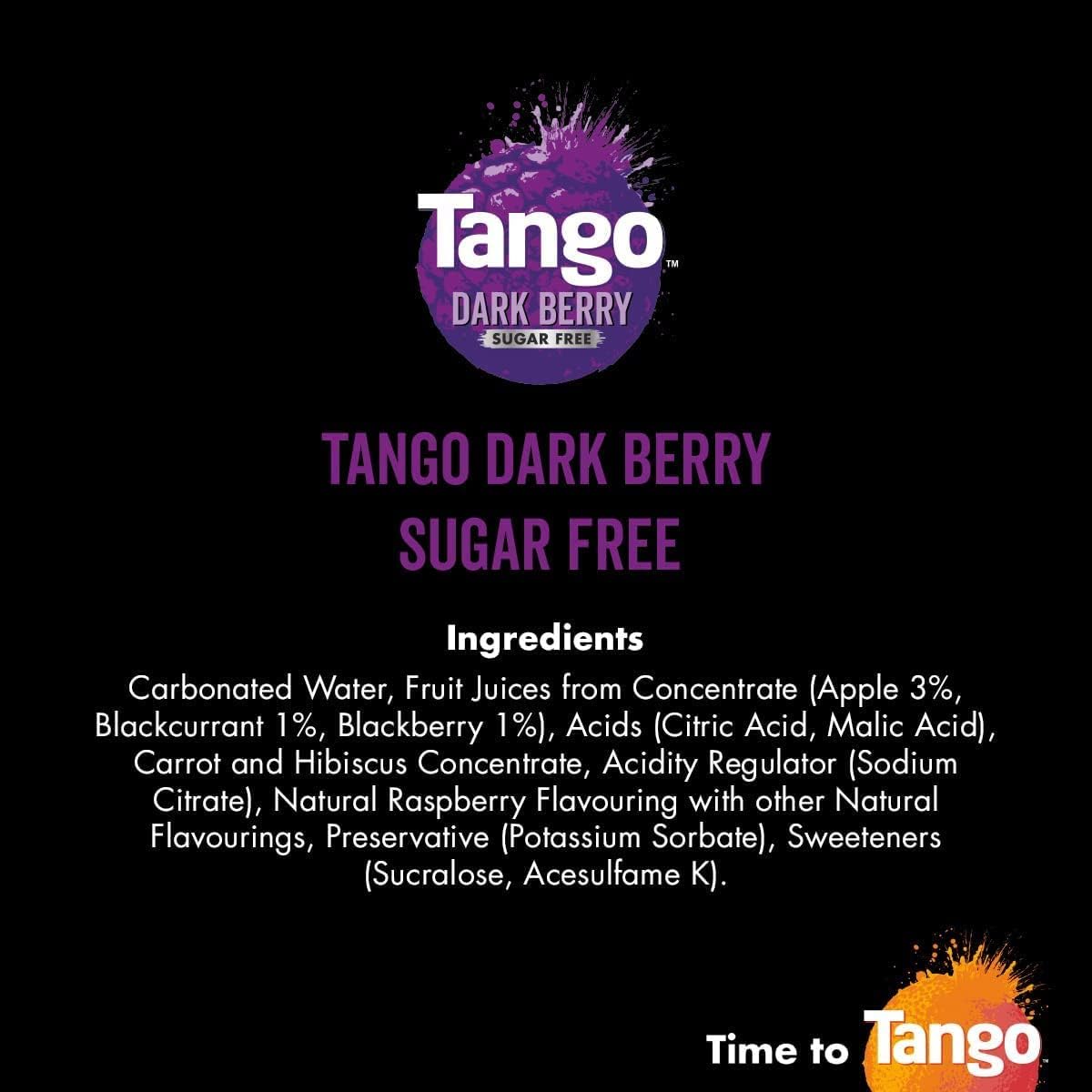 Tango Dark Berry, sugar free, 8 x 330ml-6