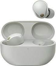 Sony WF-1000XM5 Wireless Noise Cancelling Earbuds, Bluetooth, In-ear Headphones, Mic, Up to 24 Hours Battery Life, Quick Charge, IPX4, iOS & Android Compatible - Silver