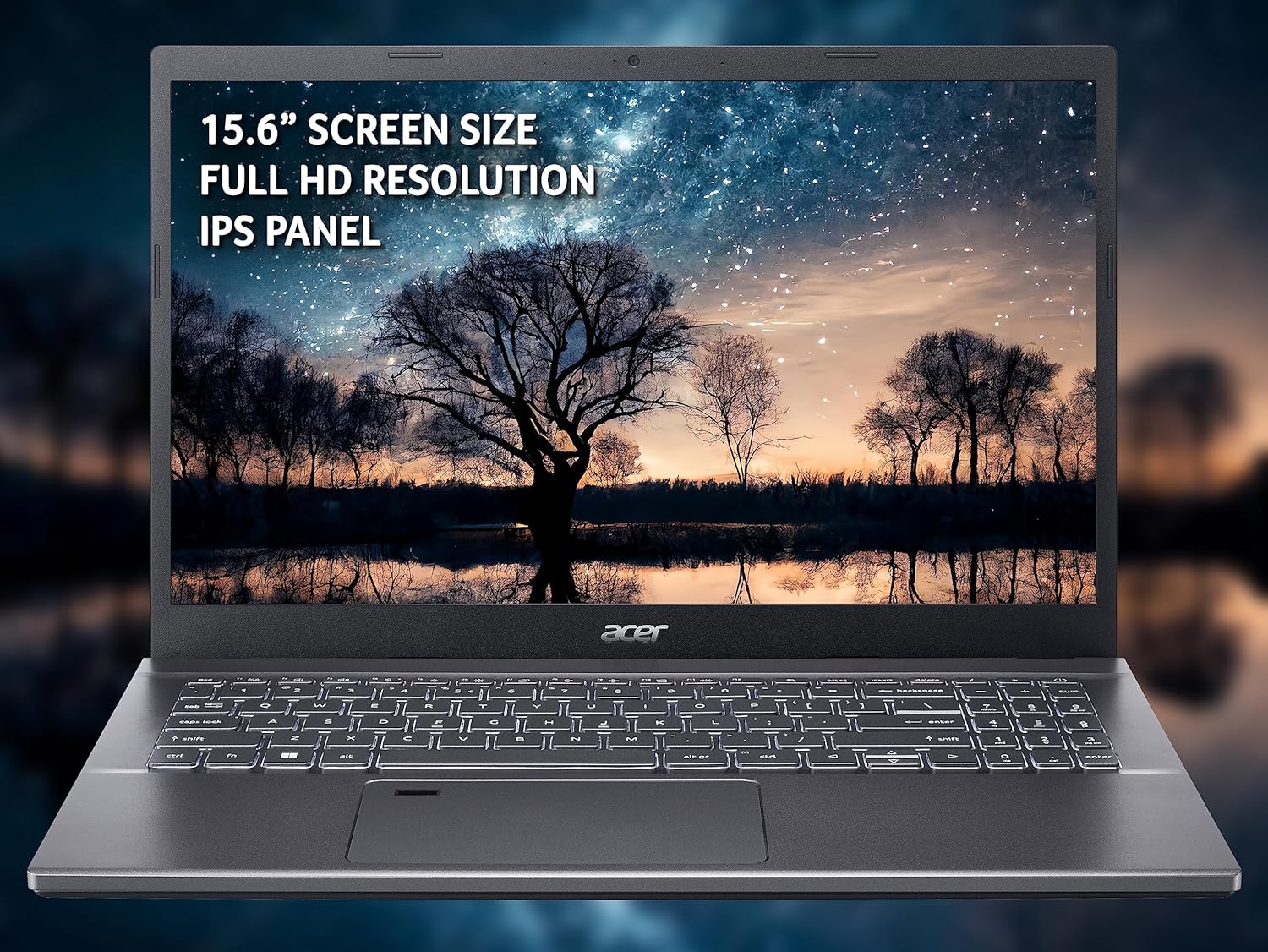 Acer Aspire 5 A515-57 Laptop - Intel Core i5-12450H, 16GB, 512GB SSD, Integrated Graphics, 15.6-inch FHD IPS, Windows 11, Iron-2