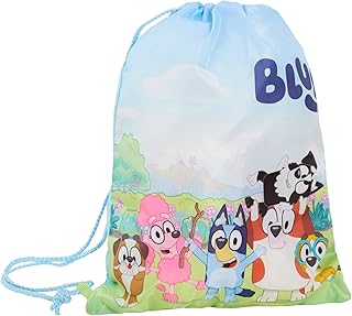 Bluey Drawstring Bag Boys Girls Trainer Pe Kit Gym Bag Childrens Swim Bag Kids School Nursery Backpack