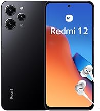 Xiaomi Redmi 12 Smartphone, 4 + 128 GB, Mobile Phone, 6.79 Inch FHD+ Display, 5,000 mAh, 50 MP Camera, 18 W Fast Charging, Dual SIM, Midnight Black