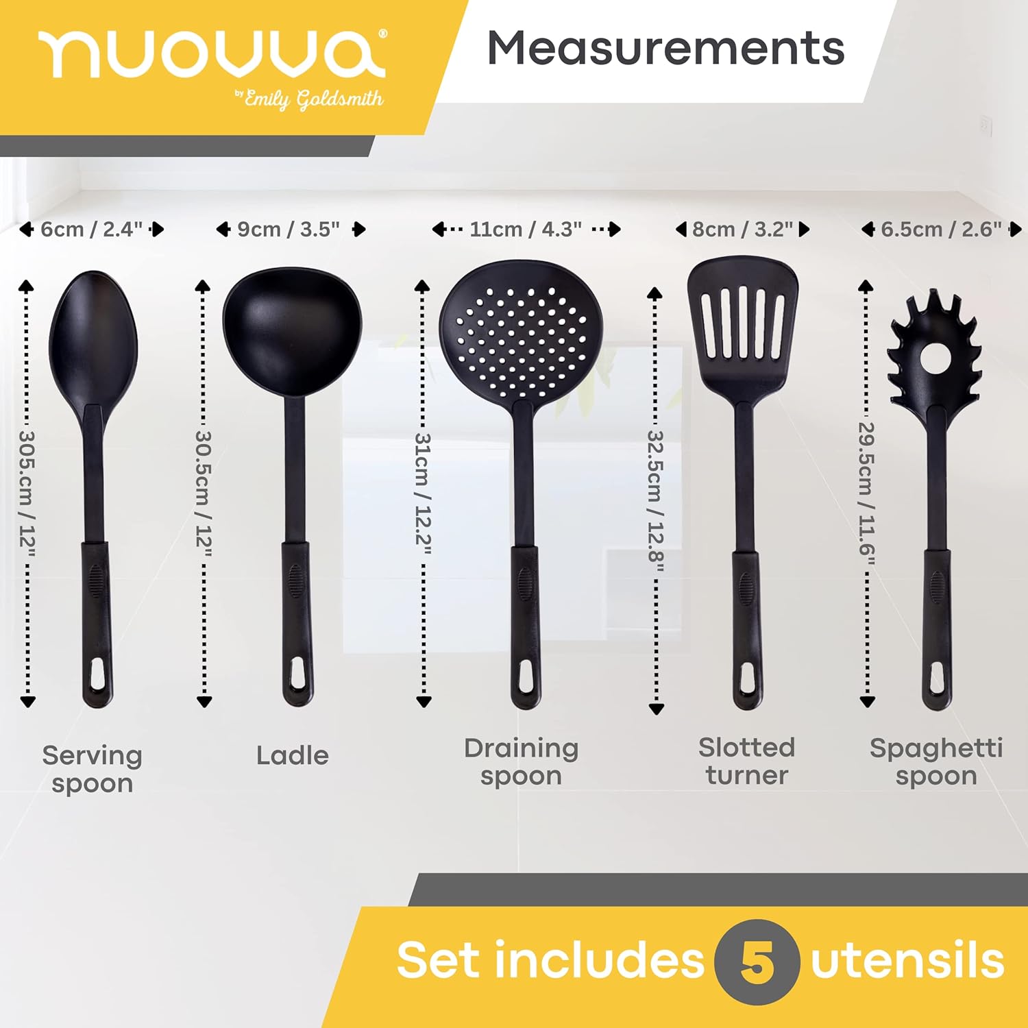 Non Stick Pots and Pans Set – Induction Hob Pots Set – 15pcs Kitchen Cookware with Lids – Cooking Marble Saucepan Pots - by Nuovva-3