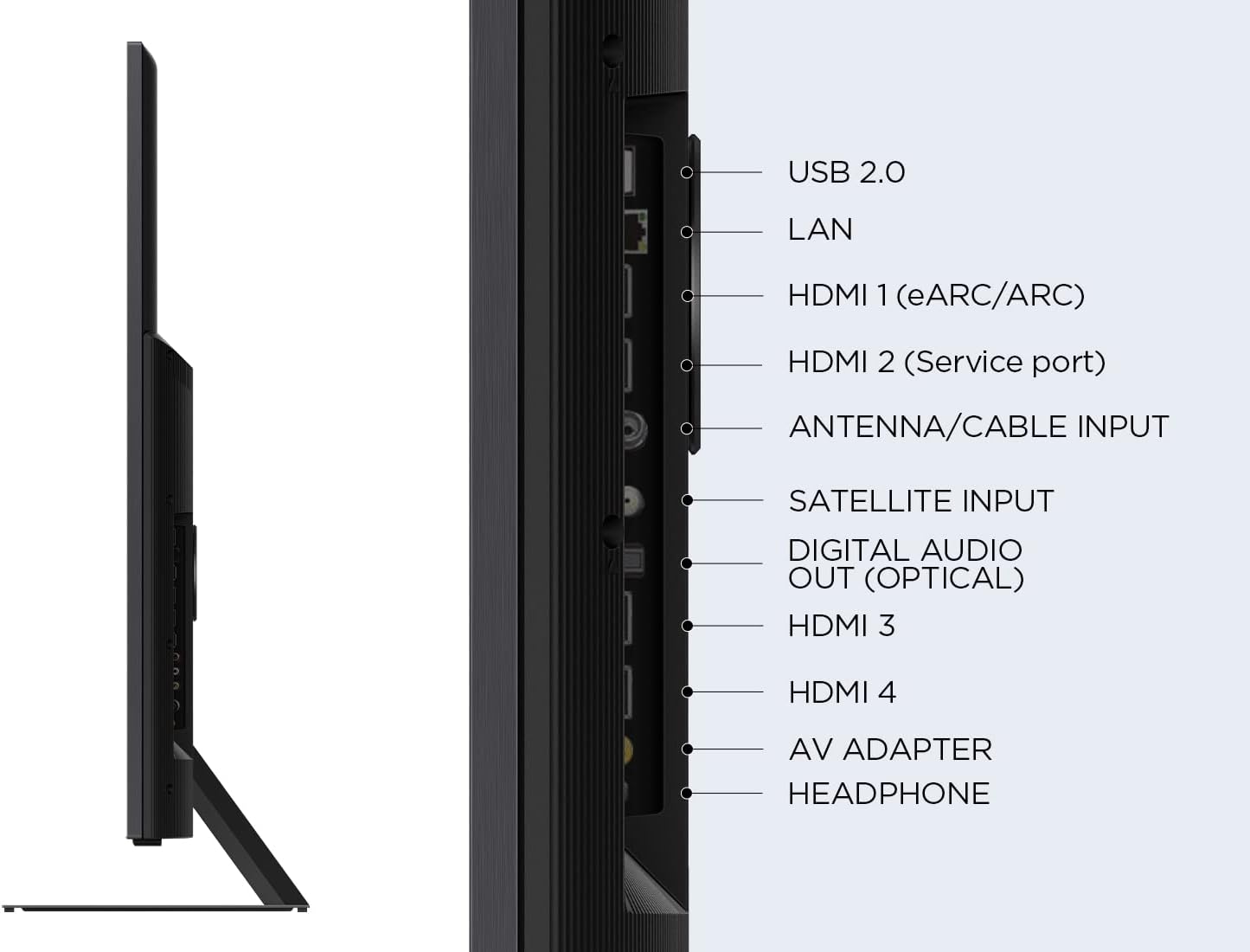 TCL C841K 55-inch Television, Mini LED, HDR 2000 nits, Quantum Dot, Full Array Local Dimming, IMAX Enhanced, 144Hz VRR, Dolby Vision & Atoms TV Powered by Google-8