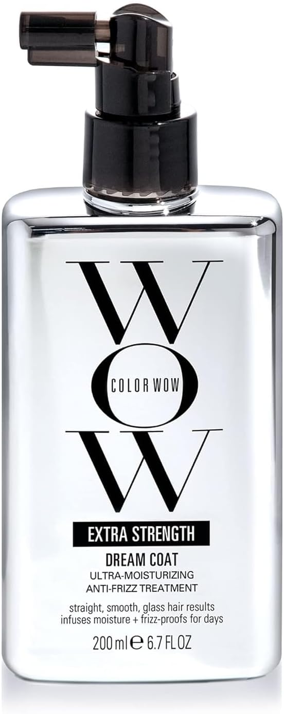 COLOR WOW Extra Strength Dream Coat, powerful, ultra moisturizing, anti humidity treatment for extremely frizz prone hair; glassy smooth, straight + frizz resistant styles for up to 3-4 washes-0