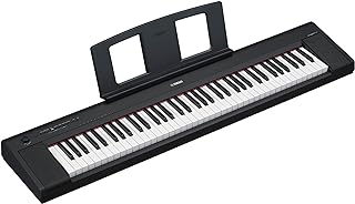 YAMAHA NP-35 Piaggero Digital Keyboard with 76 Graded Soft-Touch Sensitive Keys and 15 Instrumental Voices, Lightweight and Portable