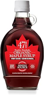 47° North Single Source Organic Canadian Maple Syrup Grade A (250g, Very Dark)