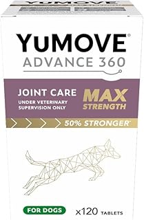 Yumove Advance 360 for Dogs 120 Tablets Max Strength 50% Stronger