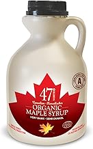 47° North Canadian Organic Single Source Maple Sryup Very Dark Strong 500ml