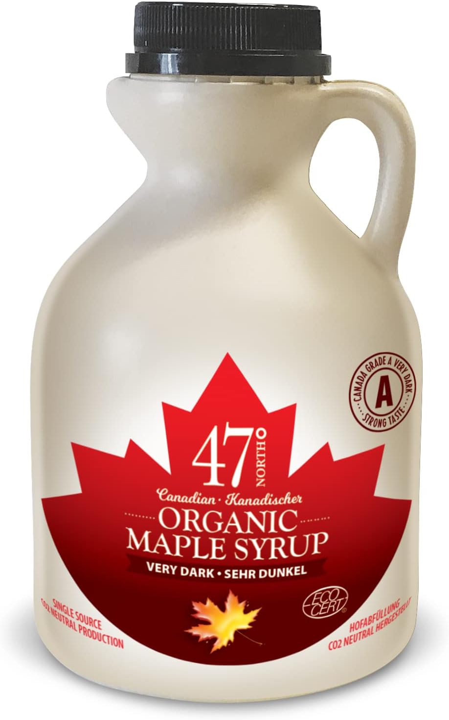 47° North Canadian Organic Single Source Maple Sryup Very Dark Strong 500ml-0