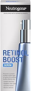 Neutrogena Retinol Boost Facial Serum (1x 30ml), Clinically-Proven Face Serum to Target the Visible Signs of Ageing, Facial Serum with Retinol for Brighter, Younger-Looking Skin