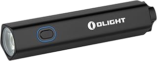 OLIGHT Diffuse 700 Lumens Comapct Powerful EDC Torch with 6 Modes and Power Indicator for Outdoors, Daily Lighting Compatible with All AA Batteries（Black