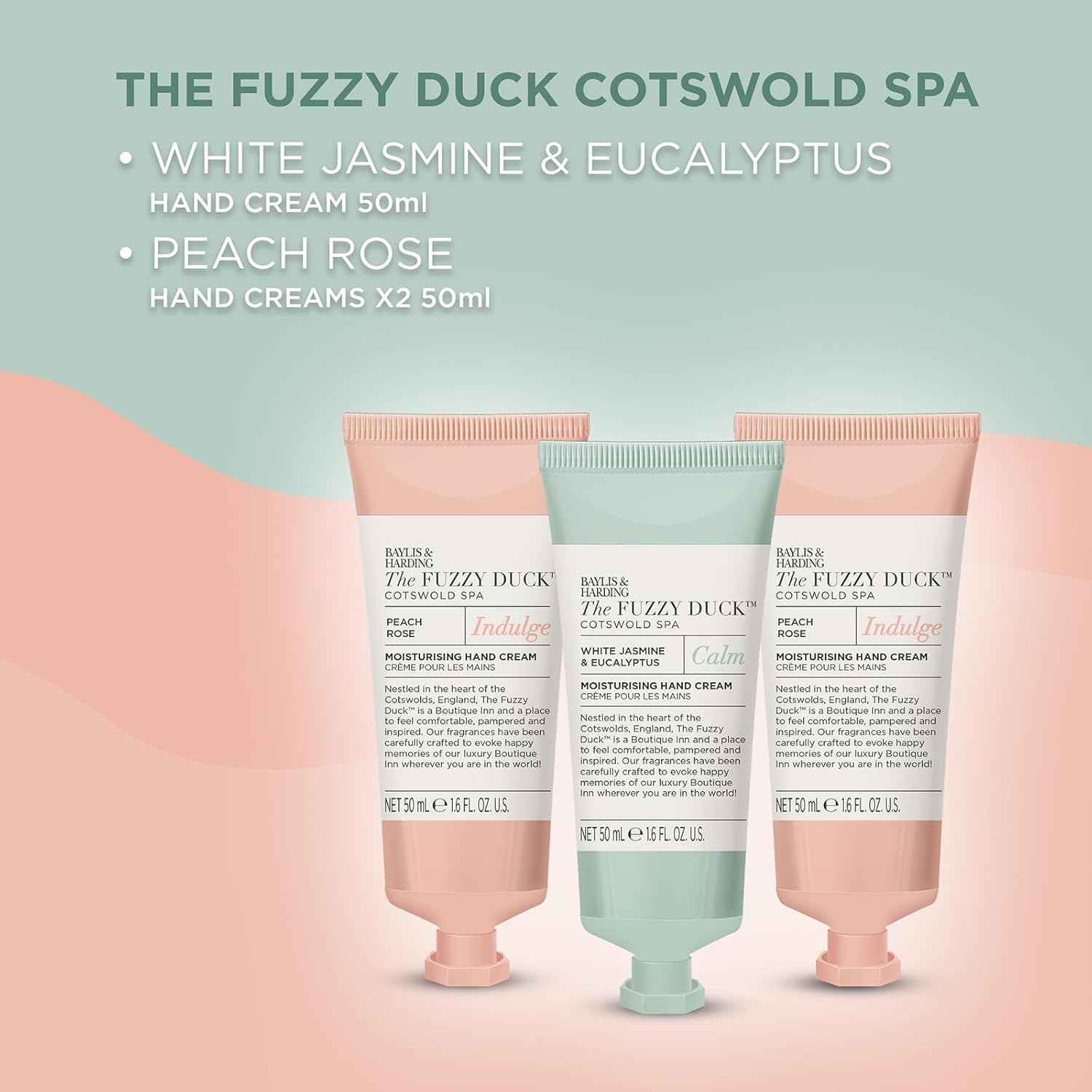 Baylis & Harding The Fuzzy Duck Cotswold Spa Luxury Hand Treats Gift Set - Vegan Friendly (Pack of 1)-2