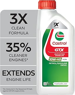 Castrol GTX 10W-40 A3/B4 Engine Oil 1L