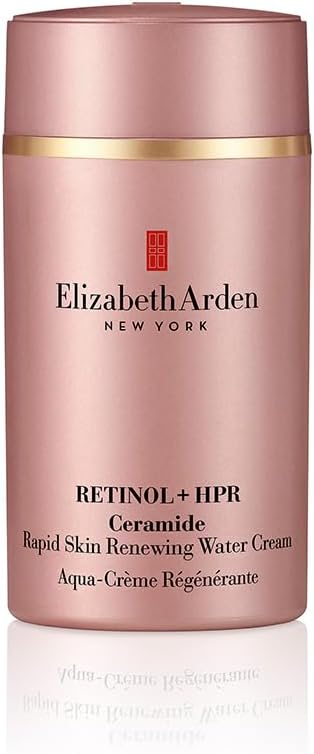 Elizabeth Arden Retinol + HPR Ceramide Rapid Skin Renewing Water Cream, 50ml, Anti-Ageing Skincare to Revitalize & Smooth Wrinkles, for Day & Night-0