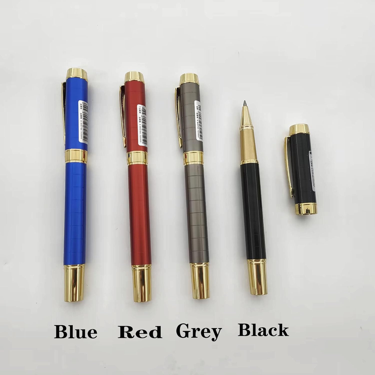 Accod Rollerball Pen Fine Point Black Ink Metal Signature Pen(0.7MM) Smooth Writing Rollerball Pen Gift for Men Women Premium Gift Box-1