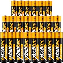 22pk Zinc Carbon Triple AAA Batteries | 1000mAh 1.5v Triple A Battery | Dry Cell Batteries AAA Pack Disposable Household Batteries | AAA Battery | Long Lasting Performance AAA Bateries (2x11pk)