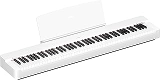 YAMAHA P-225 Digital Piano, white - Lightweight, Portable digital piano with Graded Hammer Compact Keyboard, 88 weighted keys and 24 instrument sounds