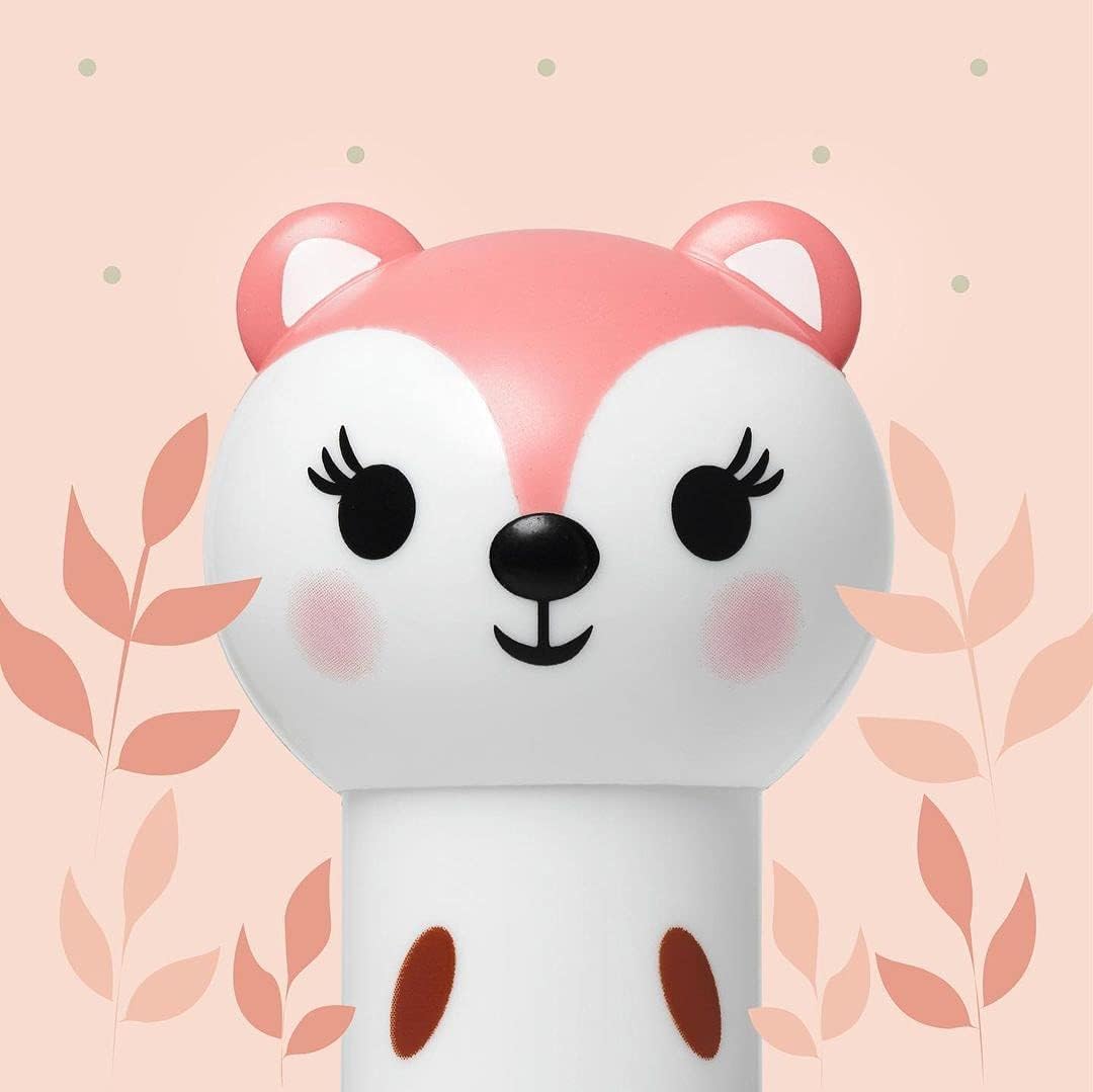 Lip Smacker Lippy Pals Fox, Flavoured Lip Balm for Kids Inspired by Animals, Moisturizing and Smoothing to Refresh your Lips, Foxy Apple Flavour-2