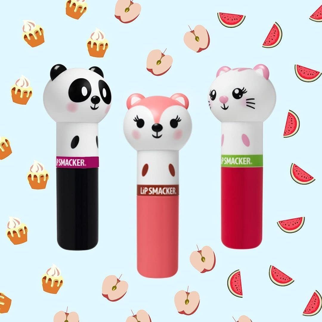 Lip Smacker Lippy Pals Fox, Flavoured Lip Balm for Kids Inspired by Animals, Moisturizing and Smoothing to Refresh your Lips, Foxy Apple Flavour-3