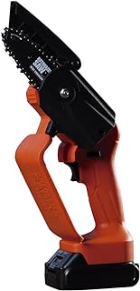 JML Rotorazer Mini Chainsaw - Rechargeable Battery, Handheld Cordless Chainsaw for Gardening and Pruning with Safety Hand Guard and Dual Action Trigger - Lightweight, Easy to Use Garden Tools