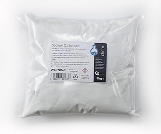 Intralabs - Sodium Carbonate Light Fine Powder 1kg - Soda Ash Light