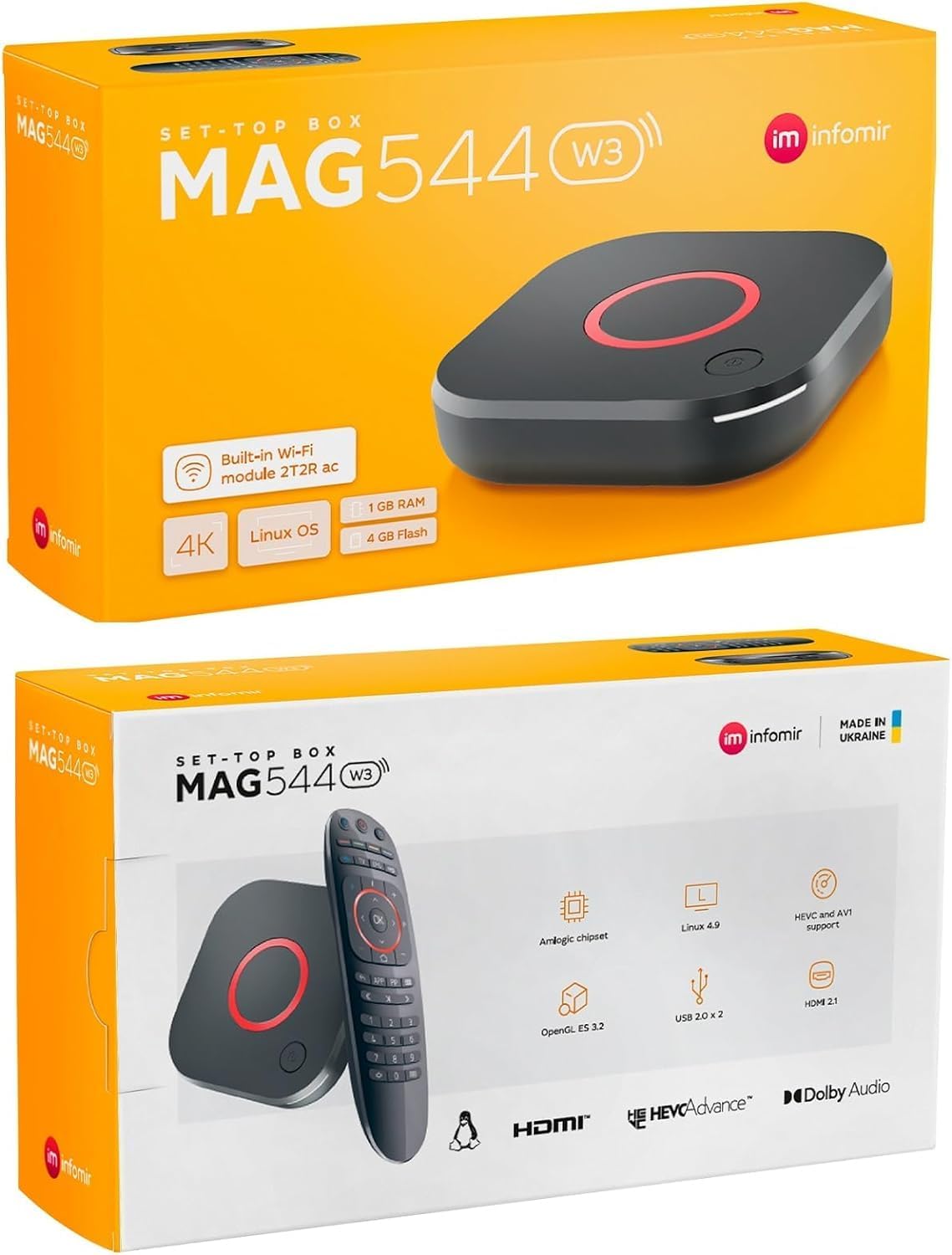 MAG 544W3 WIFI Mag Box 544 WIFI Model 2023 MAGBOX UHD GENUINE FAB COLLECTION-1