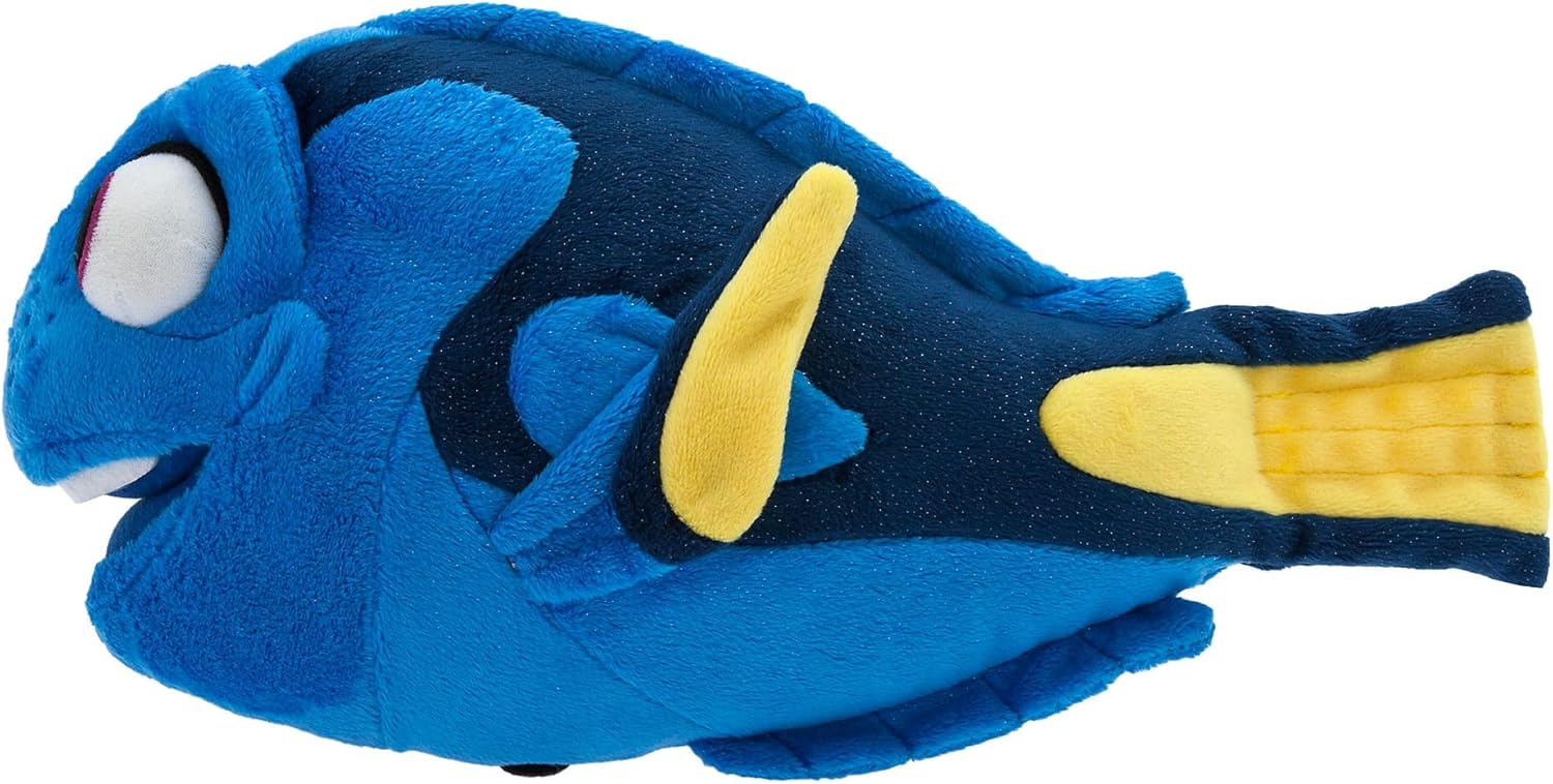 Disney Store Official Dory Small Soft Toy for Kids, Finding Nemo, 32cm/12”, Blue Tang Fish Plush Character Figure with Embroidered Details, Suitable for Ages 0+-4