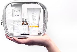 IMAGE Skincare, Iluma Brighten & Protect Skin Care Gift Set, Cleanser, Serum and SPF 30 Face Moisturiser, Travel Size Set