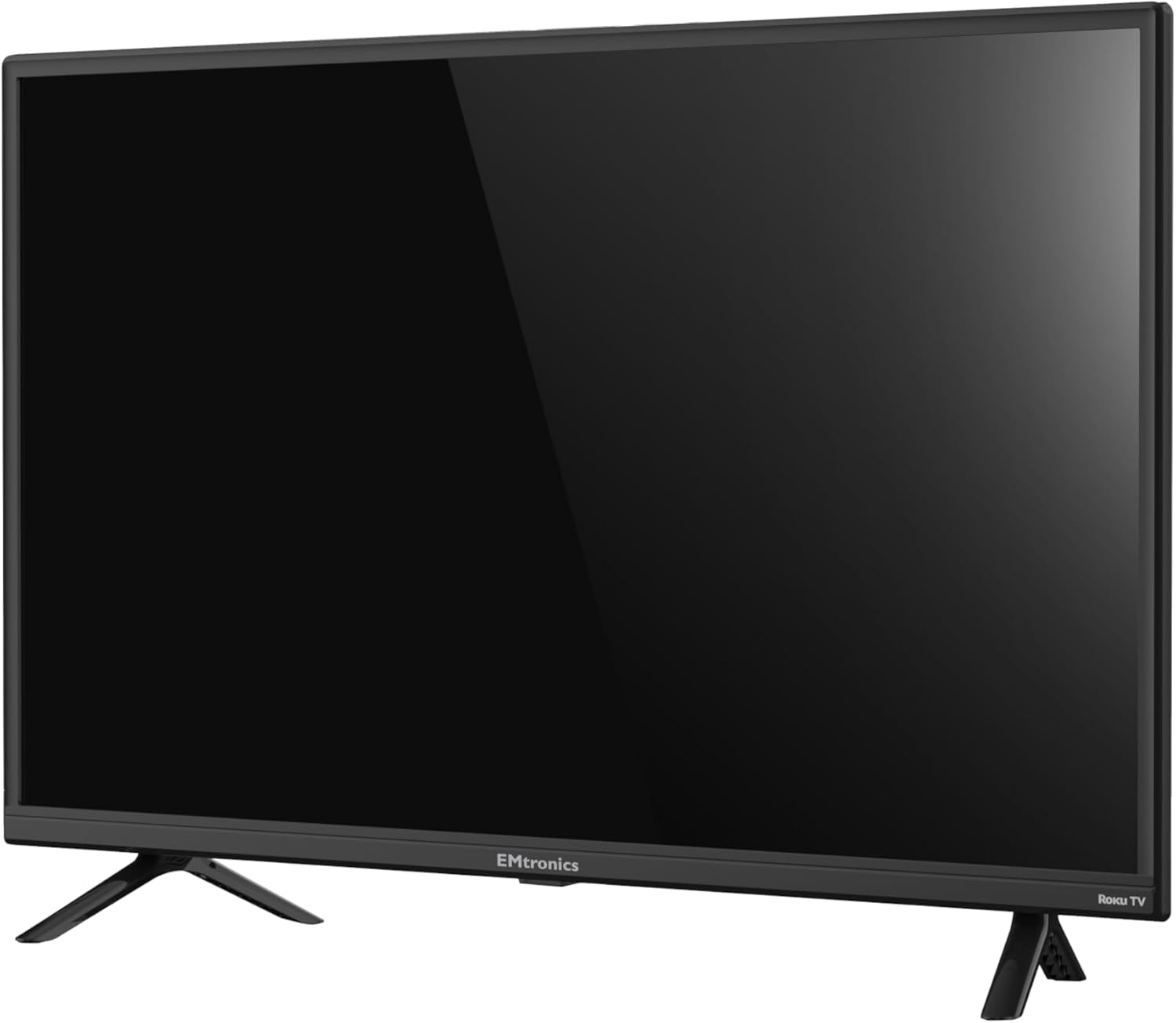 EMtronics EM32ROK Roku TV 32" Inch HD Ready 720p Smart with Netflix, Disney+, BBC, Freeview Play, Dolby Audio, Mobile Control and 3 x HDMI, USB - Black (2024 Model)-3