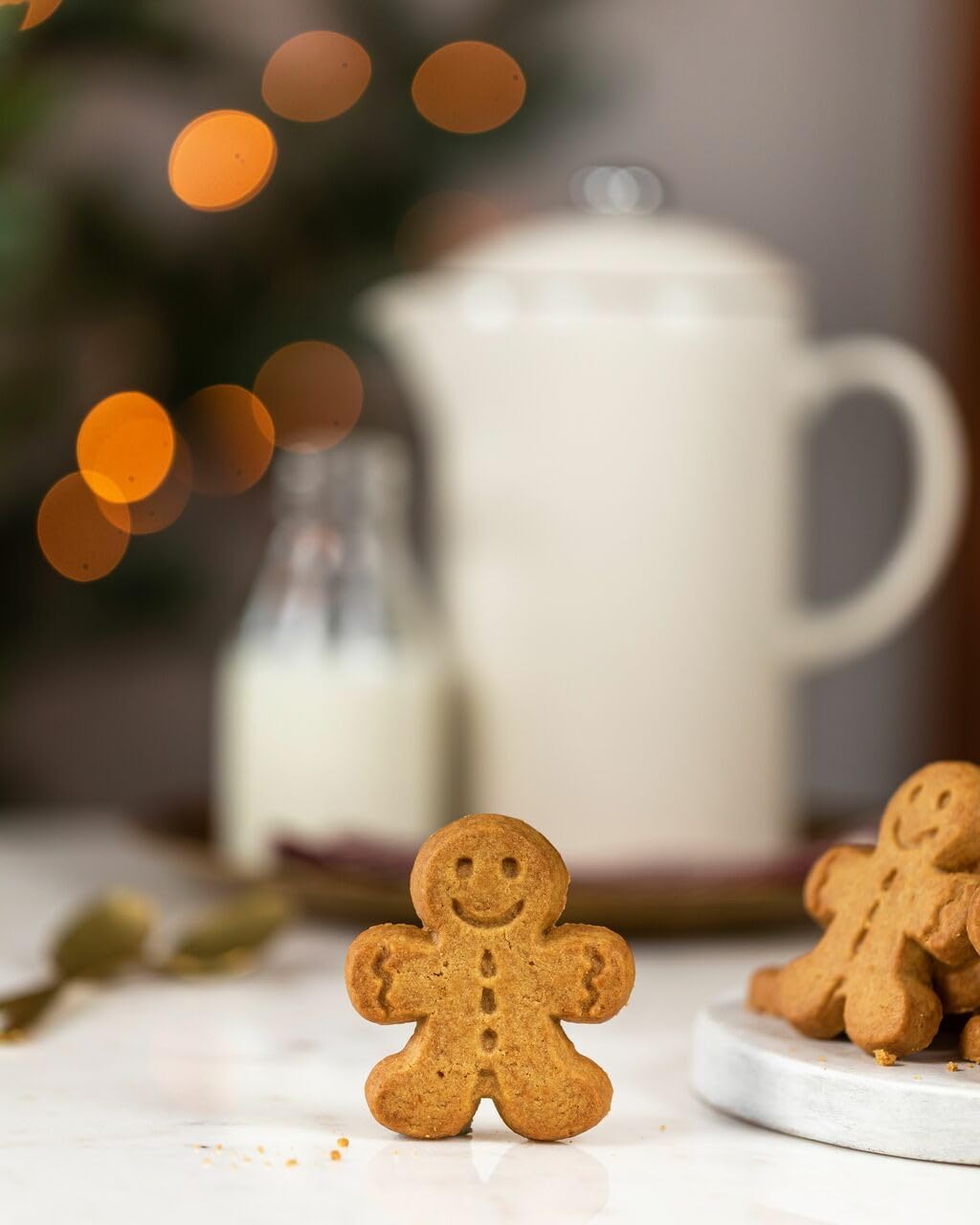 All Butter Shortbread Mini Gingerbread Men Biscuits | Walkers Shortbread | Pack of 2 x 125g | Suitable for Vegetarians-2