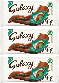 Chocolate Bundle With Galaxy Mint Chocolate Bar 110g (3 Pack)