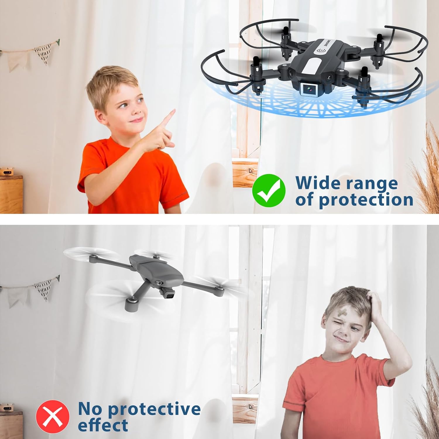 Drone with Camera for Kids - Wipkviey T25 1080P HD Mini Drones for Adults Beginners, RC Quadcopter Toys w/2 Batteries and Carrying Case, Birthday Present for Boys Girls-1