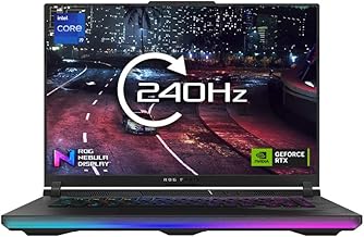 ASUS ROG Strix 16 G614JIR 16.0" WUXGA 165Hz Gaming Laptop (Intel i9-14900HX, NVIDIA GeForce RTX 4070 Laptop GPU, 16GB RAM, 1TB PCIe SSD, Windows 11 Home)