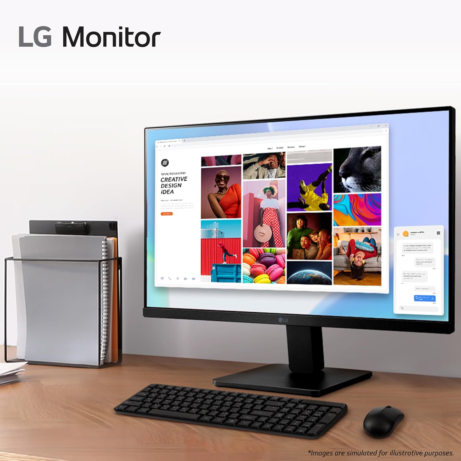 LG Electronics Monitor 24MR400-B, 24 Inch, Full HD 1080p, 100Hz, 5ms GtG, IPS Panel, AMD FreeSync, Smart Energy Saving, Anti-Glare, HDMI, Matte Black-5