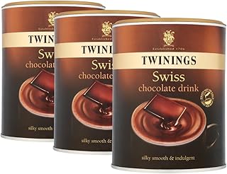 Chocolate Drink Bundle Containing Twinings Swiss Chocolate Drink 350g (3 pack)