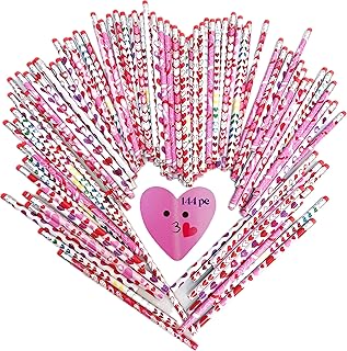 GIFTEXPRESS Holiday Pencil (144pc Valentines)