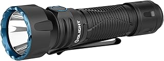 OLIGHT Javelot 1350 Lumens Rechargeable LED Torch, 730m Long-Range Handheld Torch, Waterproof Flashlight for Everyday Carry, Outdoors, and Law Enforcement (Matte Black)