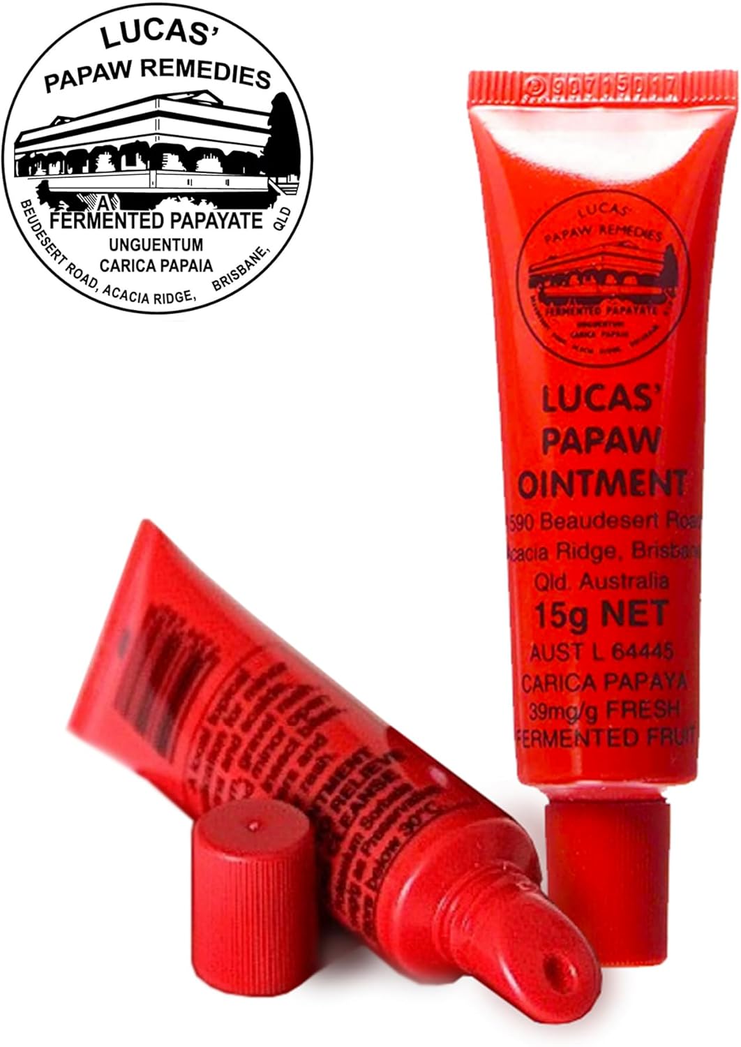 Lucas Pawpaw Lip Ointment, Lucas Pawpaw Cream, Lucas Pawpaw Ointment for Lips & Dry Skin - Unique All Skin Types, All Gender- Any Season Gift Pack with 2 x 15g Pawpaw Balm-8