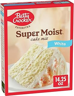 Betty Crocker Super Moist White Cake Mix 404g (14.25oz)