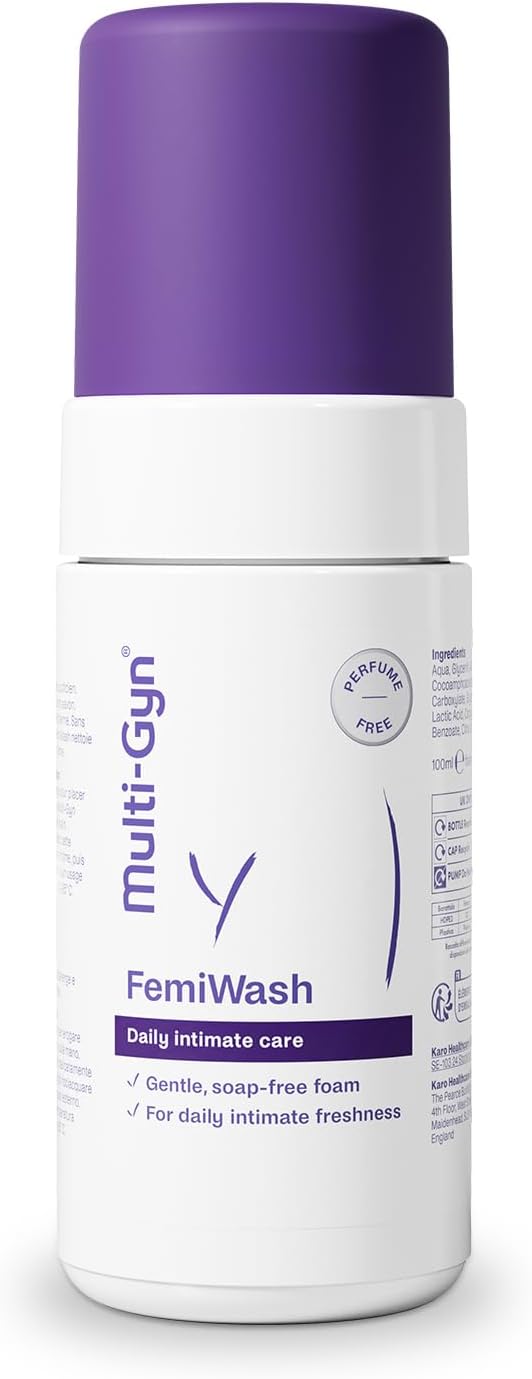 Multi-Gyn FemiWash Daily intimate hygiene with aloe and lactic acid - Soap and fragrance-free - For approx. 120 applications – 100 ml-0