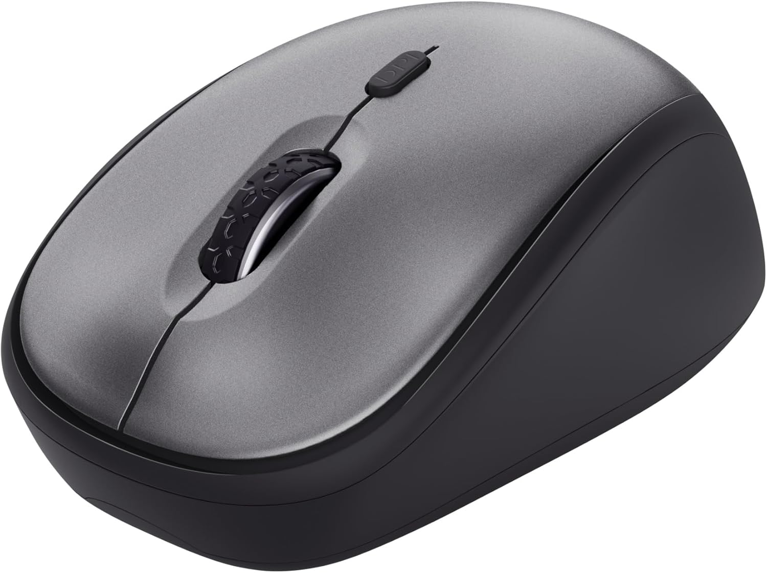 Trust Yuki Silent Wireless Mouse, Battery Included, for Left and Right Hand Users, 800-1600 DPI, 83% Recycled Materials, Storable USB Micro Receiver, Quiet Compact Computer Mouse for PC, Laptop, Mac-9