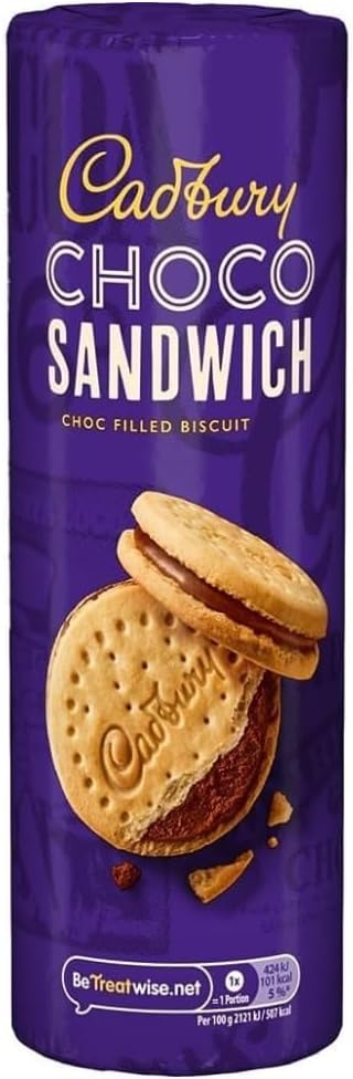 Chocolate Sandwich Bundle Containing Cadbury Choco Sandwich Choc Filled Biscuit 260g (4 Pack)-1