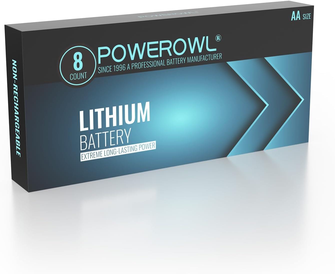 POWEROWL AA Batteries, 1.5V Lithium Batteries, Double A Battery - Pack of 8【Disposable Batteries】-1