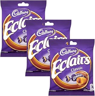 Chocolate Bundle Consisting of Cadbury Eclairs Classic 130g (3 Pack)